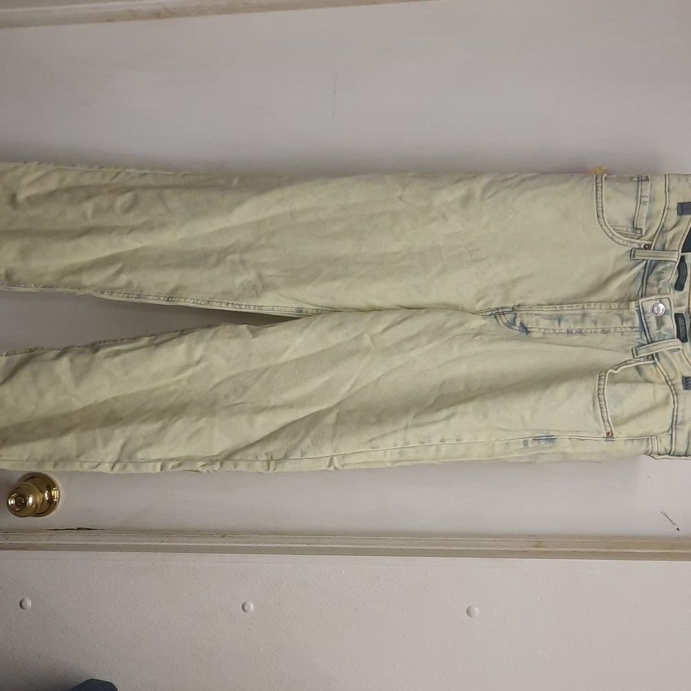 Yellow jeans